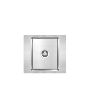 Kubic 510 Single Bowl Care Sink 1TH No Overflow 510x460x145mm
