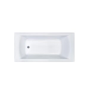 Syros 103 Select "QB5" Inset Bath 1525 White