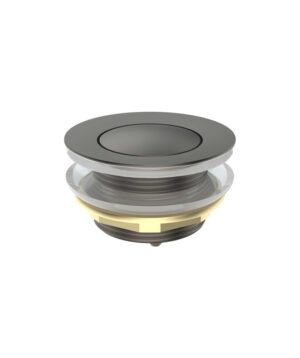 Pop-Out Bath Waste 40mm With Overflow Gunmetal