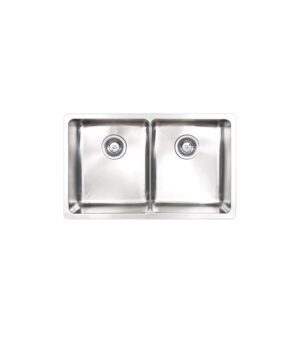 Kubic 726 Sink Blade Double Bowl 726x444mm 0TH OF Silk S/S
