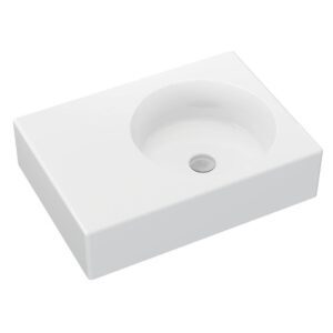 Reba Basin Wall Mounted Right Side Basin NTH
