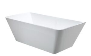 Noosa Back To Wall Freestanding Bath 1500mm White