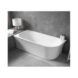 Sorrento Left Hand Corner Bath 1500x780x600 White