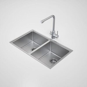 Compass Double Bowl SS 460x770x209