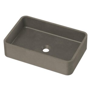 Zale Concrete Basin Rectangle 530x350x120mm