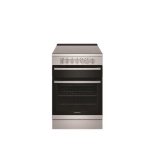 Electric Upright Cooker 60cm Seperate Grill 4 Zone Ceramic Cooktop S/S