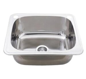 Classic 35 Litre SS Inset Tub 555x455x220mm 2TH