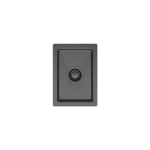 Hana 10L Single Sink 382x272x150mm Carbon Metal