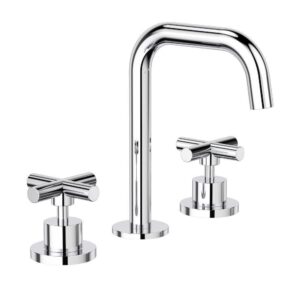 Cross Basin Set Chrome LF