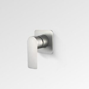 Marlo Shower Mixer With Slim Backplate Brushed Nickel