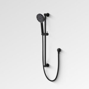 New York Shower on Rail Set 3F 4 Star 6.5Lpm Matte Black