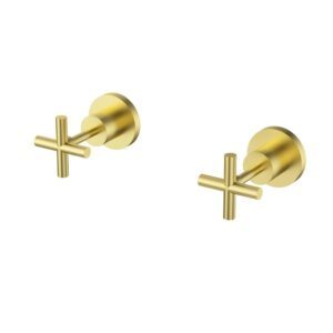 PLNZ Wall Top Assemblies Brushed Gold LF