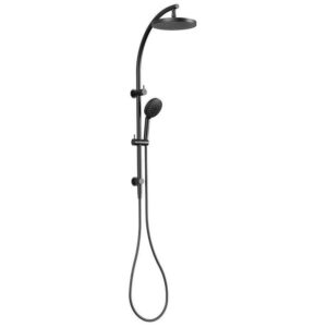 Vivid Twin Shower Matte Black