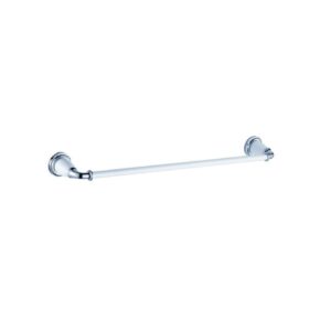 Clasique Towel Rail 600mm Chrome & White
